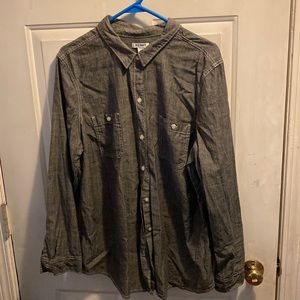 Dark gray Old Navy long sleeve shirt.